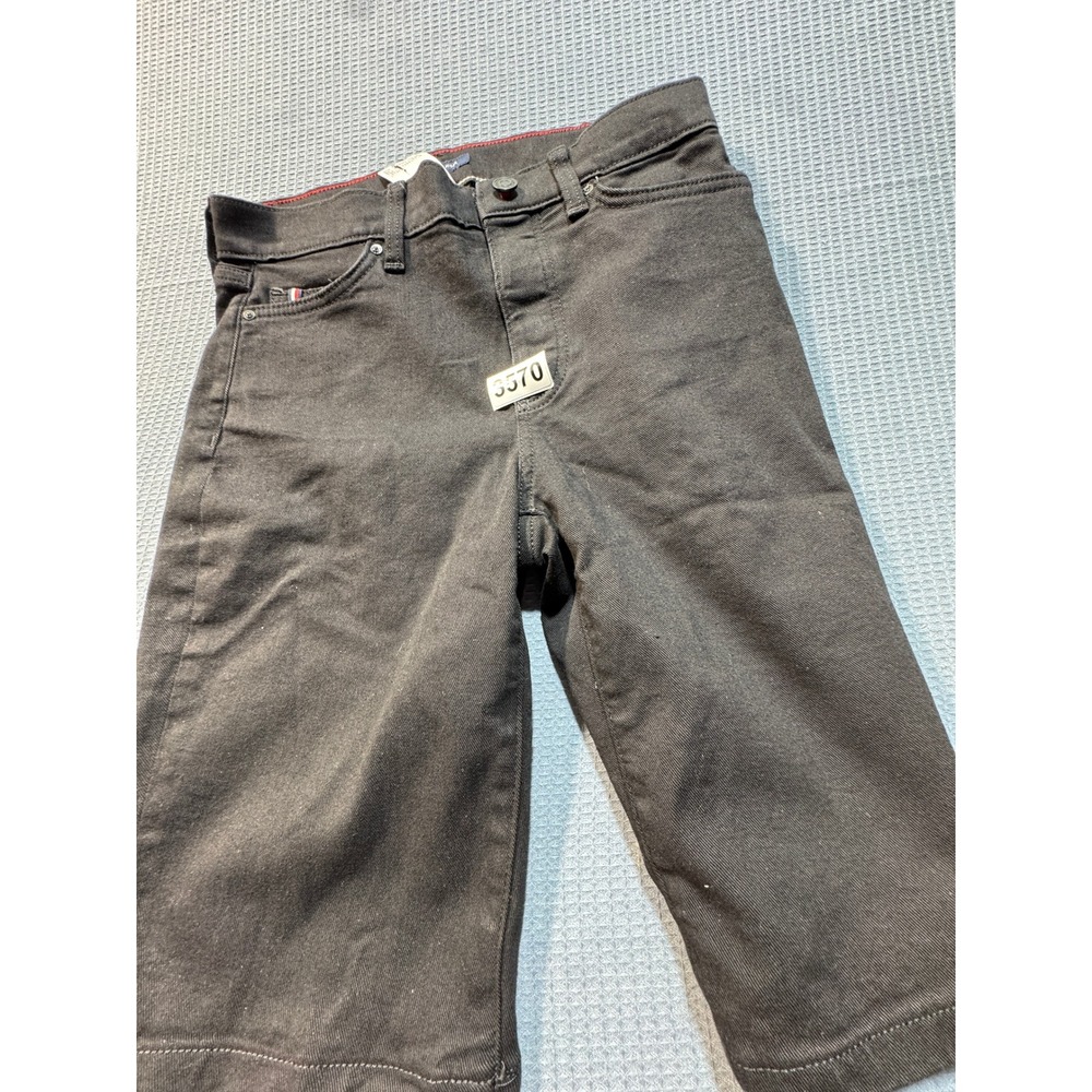 Tommy Hilfiger Slim Bermuda Shorts Womens Size 2 Black